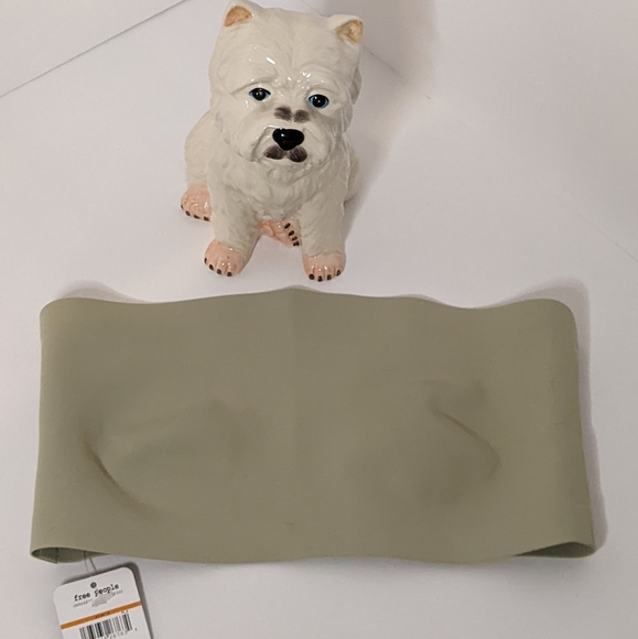 Free people intimates Niña Neo bandeau size small in sage green - Picture 3 of 13